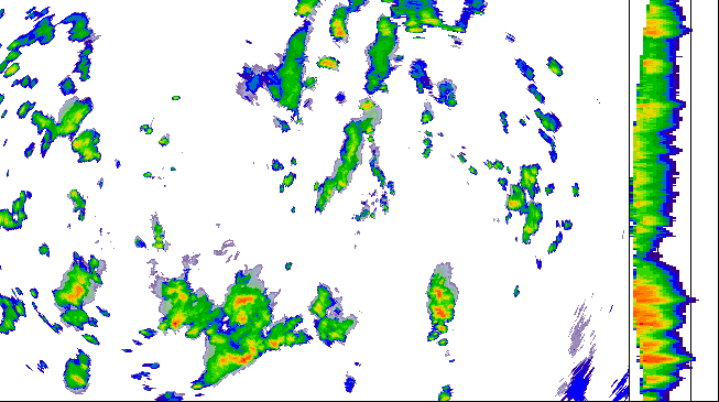 Meteoradar - aktuální srážky 2026-06-11 17:30:00