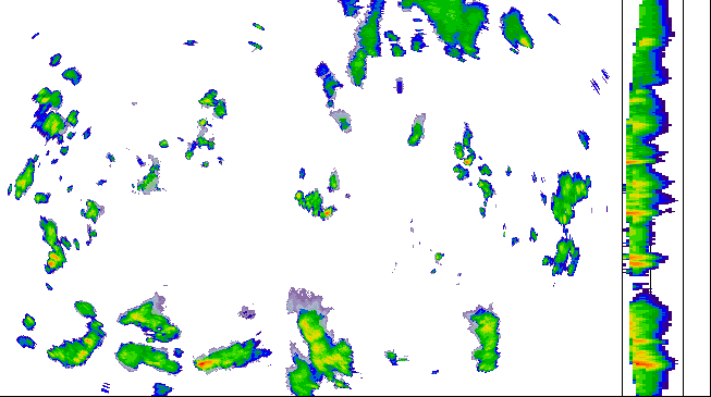 Meteoradar - aktuální srážky 2026-06-11 19:15:00