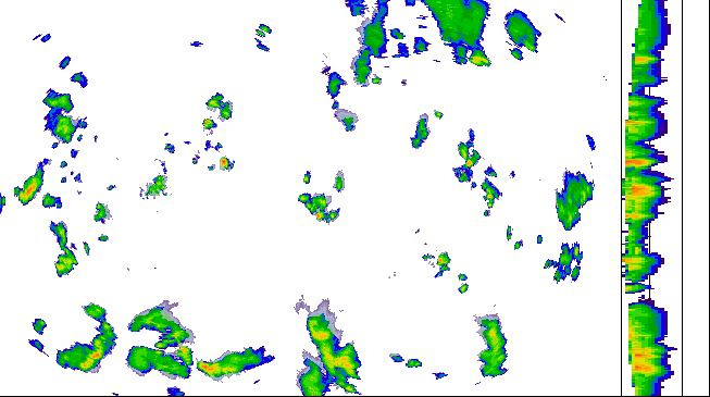 Meteoradar - aktuální srážky 2026-06-11 19:30:00