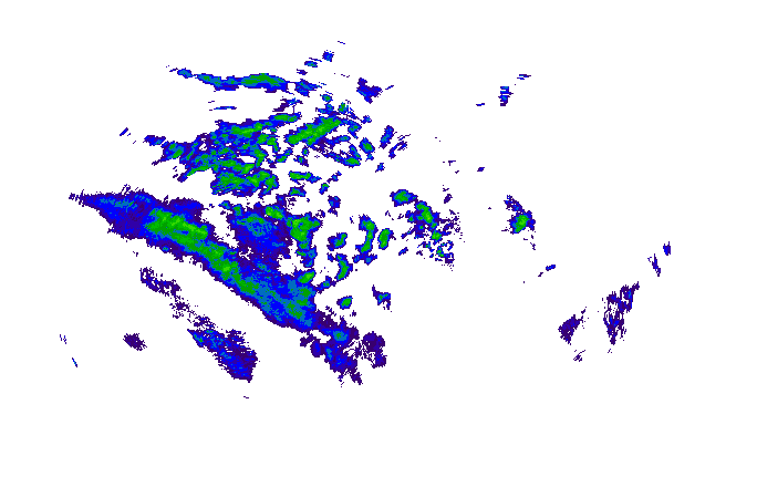 Meteoradar - aktuální srážky 2024-11-21 01:00:00