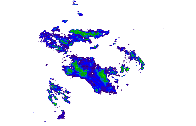 Meteoradar - aktuální srážky 2024-11-21 03:00:00