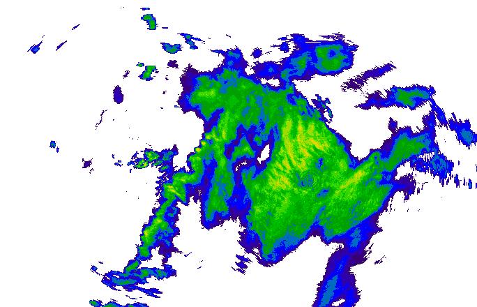 Meteoradar - aktuální srážky 2025-01-09 05:45:00