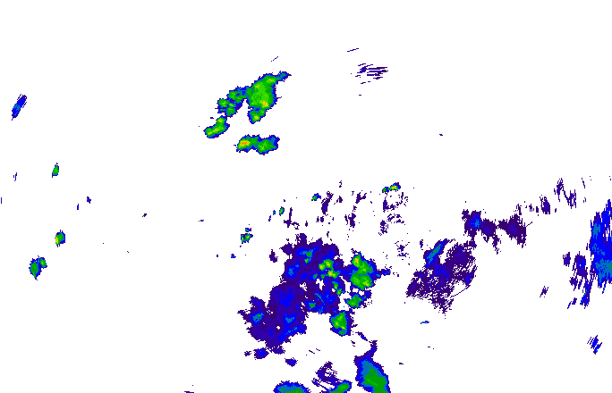 Meteoradar - aktuální srážky 2025-03-11 16:45:00